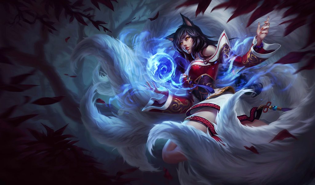 Ари: сплэш-арт League of Legends