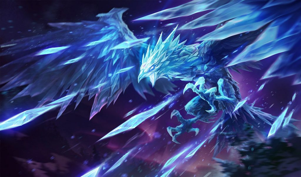 Анивия: сплэш-арт League of Legends