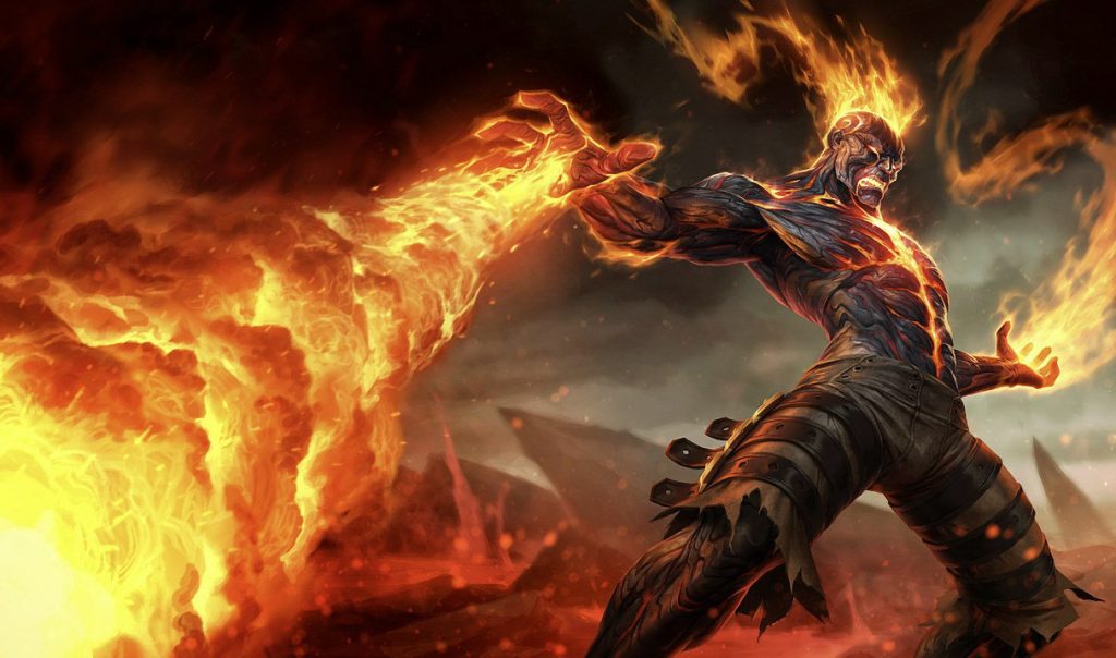 Брэнд: сплэш-арт League of Legends
