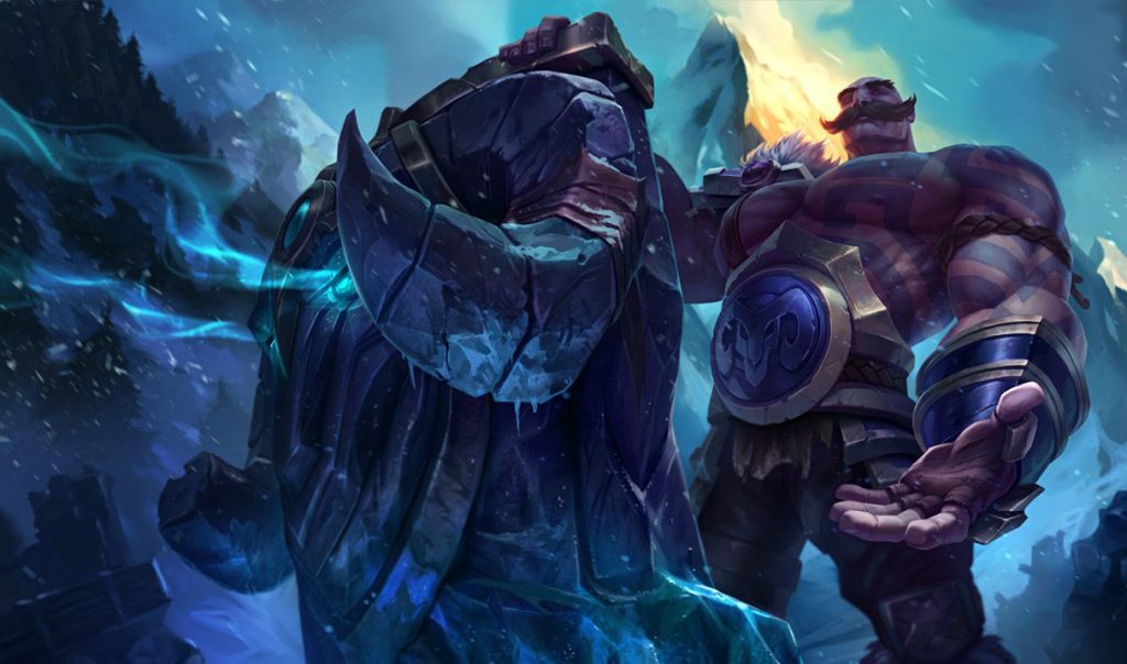 Браум: сплэш-арт League of Legends