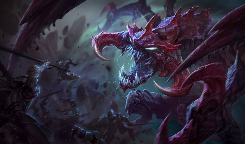 Чо'Гат: сплэш-арт League of Legends