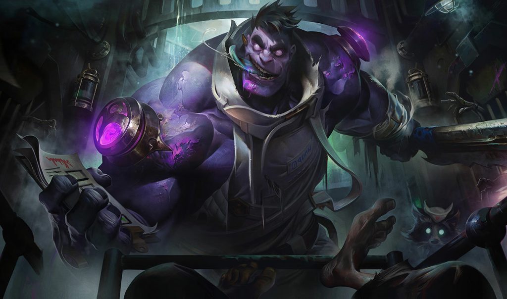 Доктор Мундо: сплэш-арт League of Legends