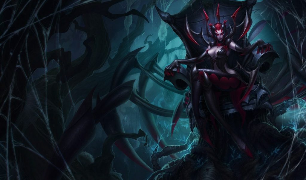 Элиза: сплэш-арт League of Legends