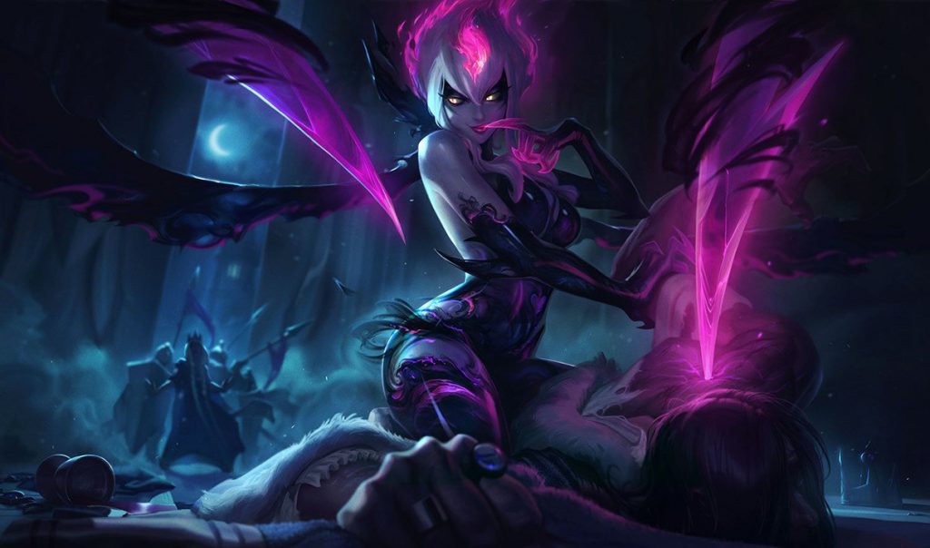 Эвелинн: сплэш-арт League of Legends