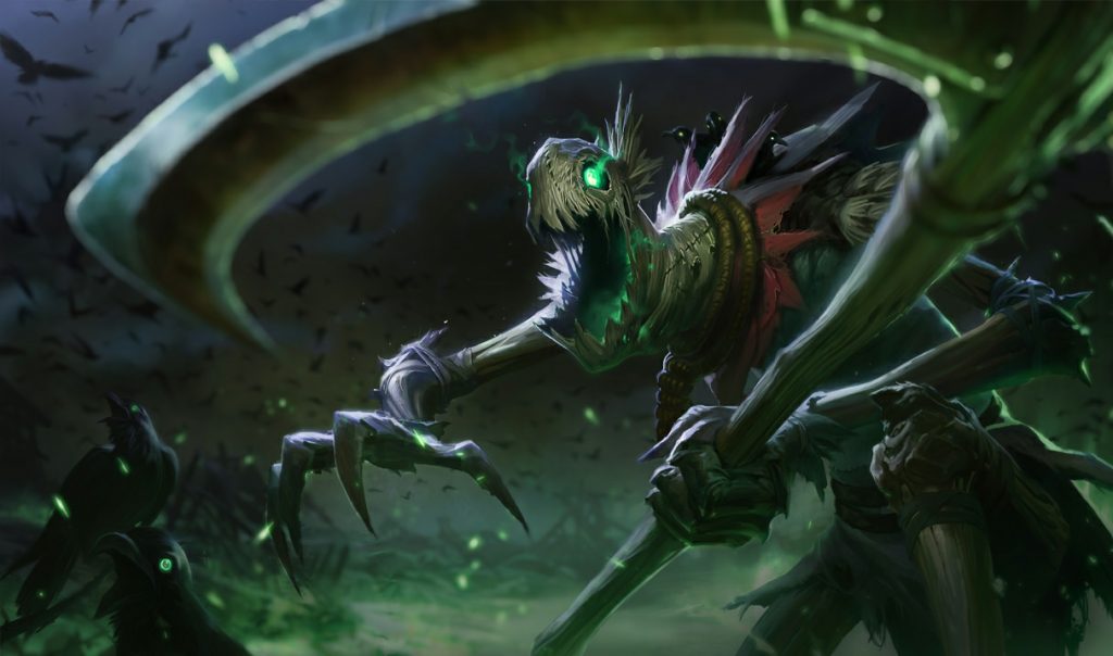Фиддлстикс: сплэш-арт League of Legends