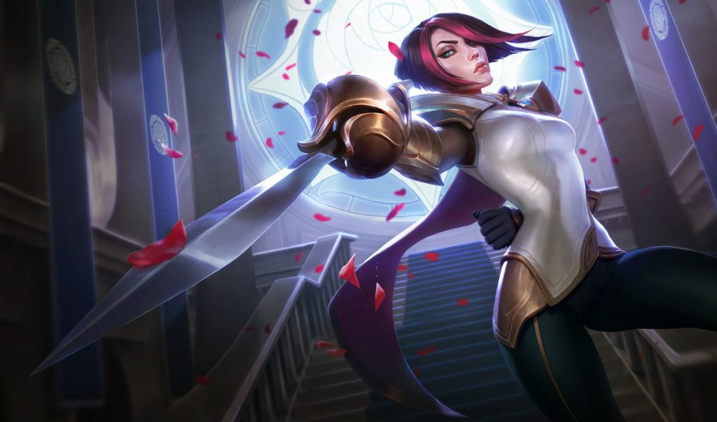 Фиора: сплэш-арт League of Legends