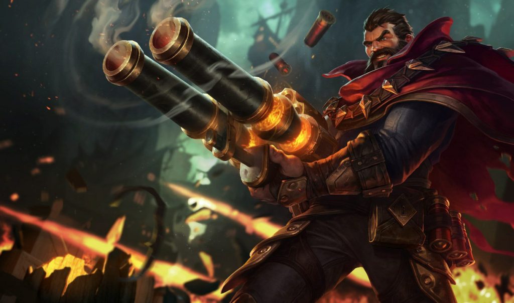 Грейвз: сплэш-арт League of Legends