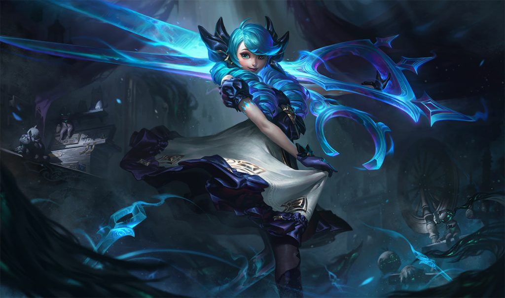 Гвен: сплэш-арт League of Legends
