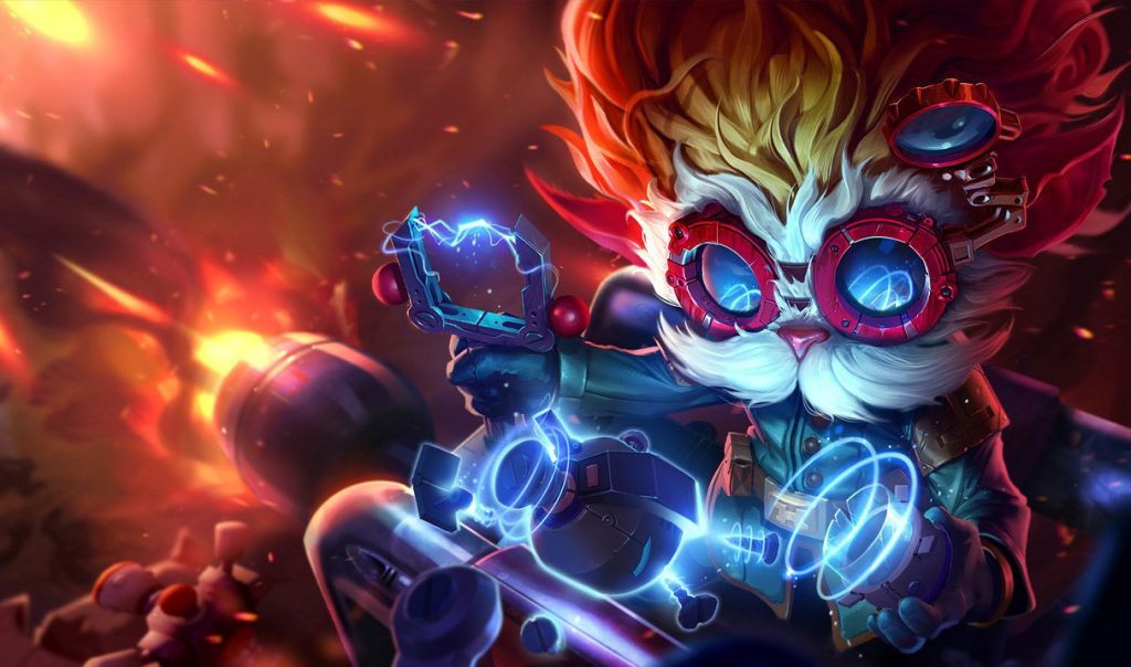Хеймердингер: сплэш-арт League of Legends