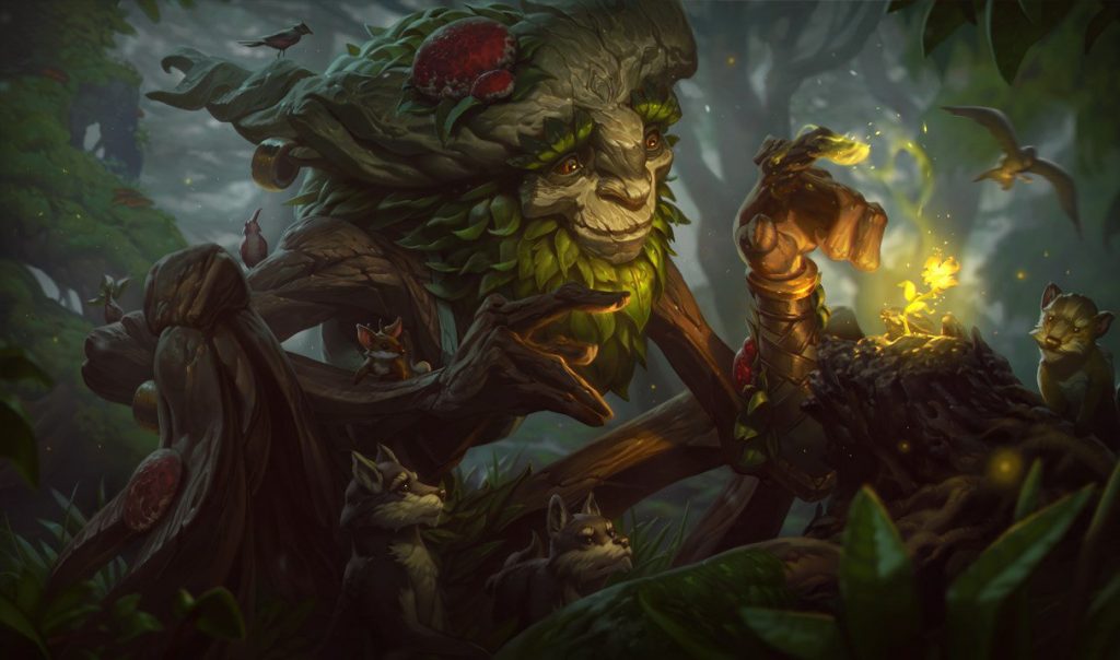 Иверн: сплэш-арт League of Legends