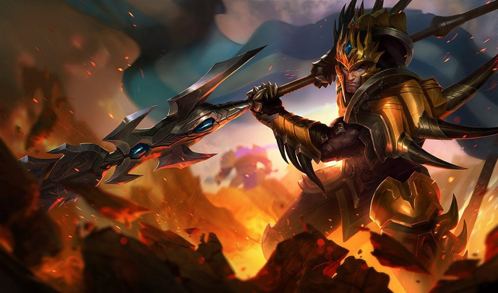 Джарван IV: сплэш-арт League of Legends