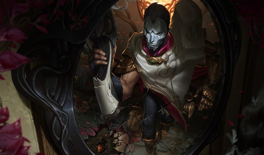Джин: сплэш-арт League of Legends