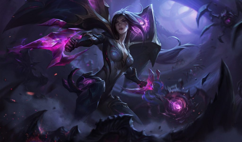 Кай'Са: сплэш-арт League of Legends