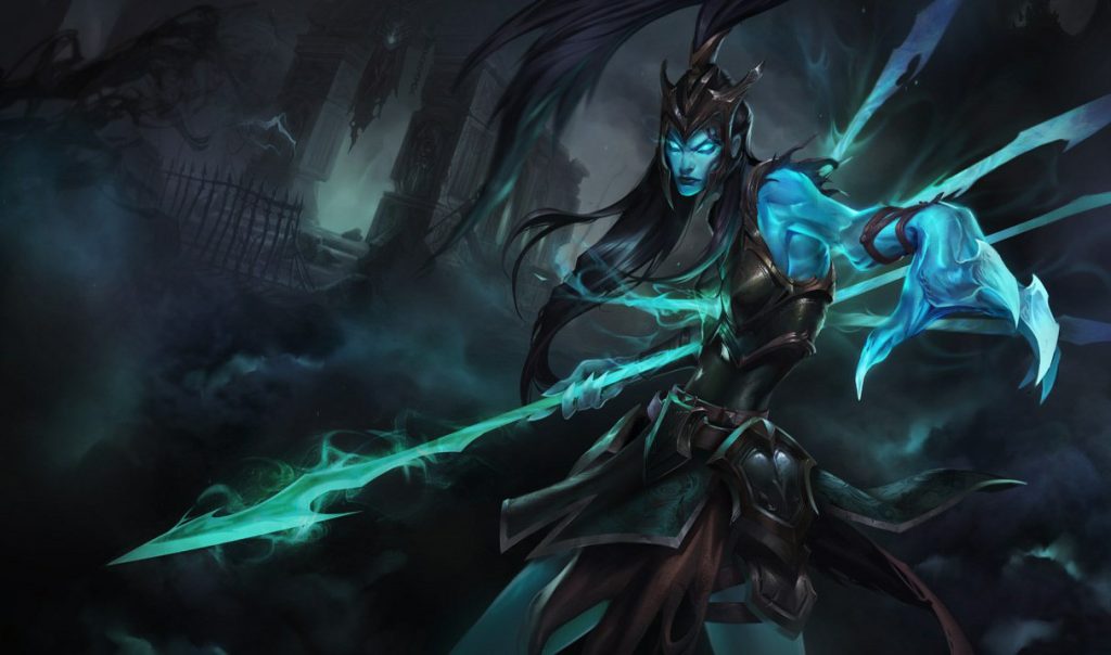 Калиста: сплэш-арт League of Legends