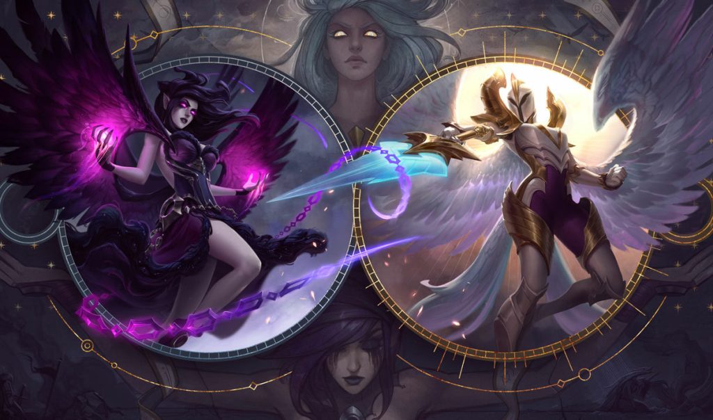 Кейл: сплэш-арт League of Legends
