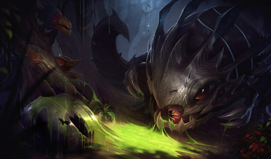 Ког'Мао: сплэш-арт League of Legends