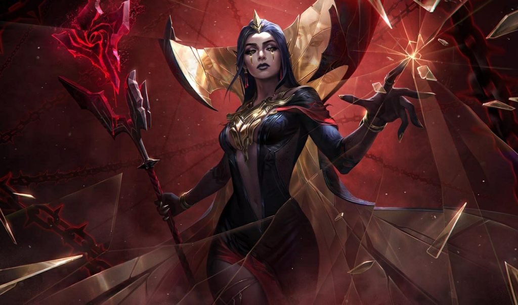 Ле Блан: сплэш-арт League of Legends