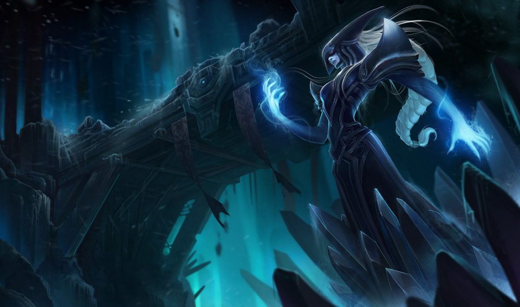 Лиссандра: сплэш-арт League of Legends