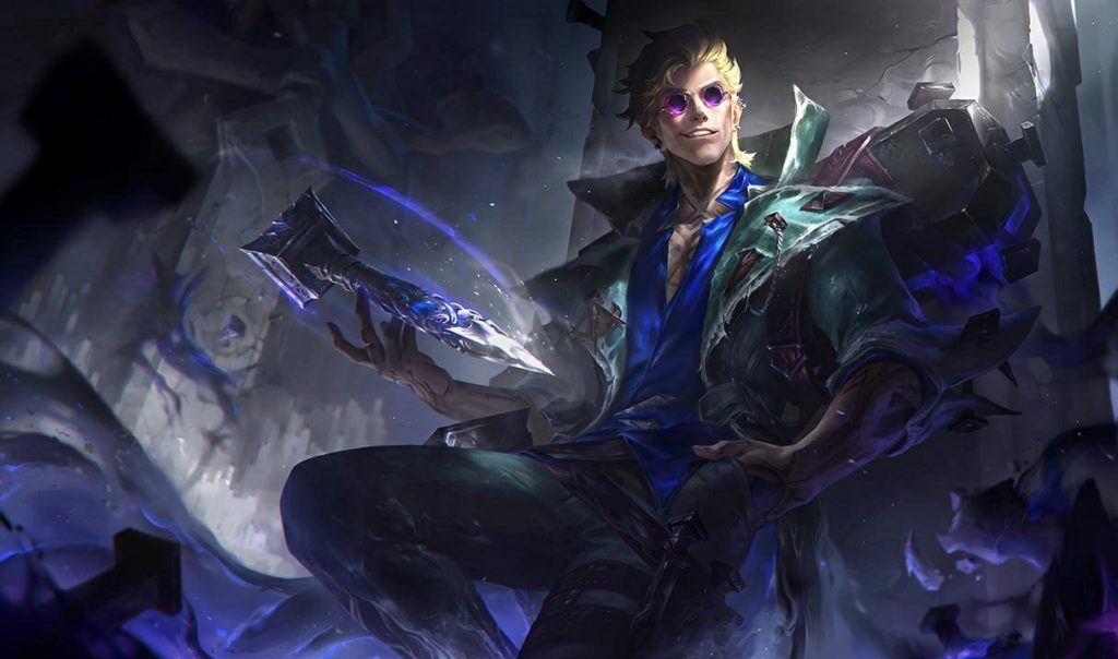 Локк: сплэш-арт League of Legends