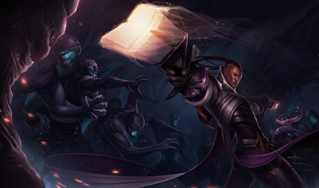 Люциан: сплэш-арт League of Legends