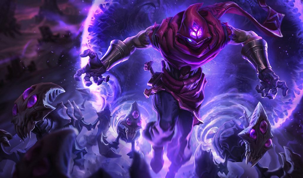 Мальзахар: сплэш-арт League of Legends