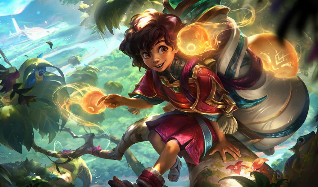 Милио: сплэш-арт League of Legends
