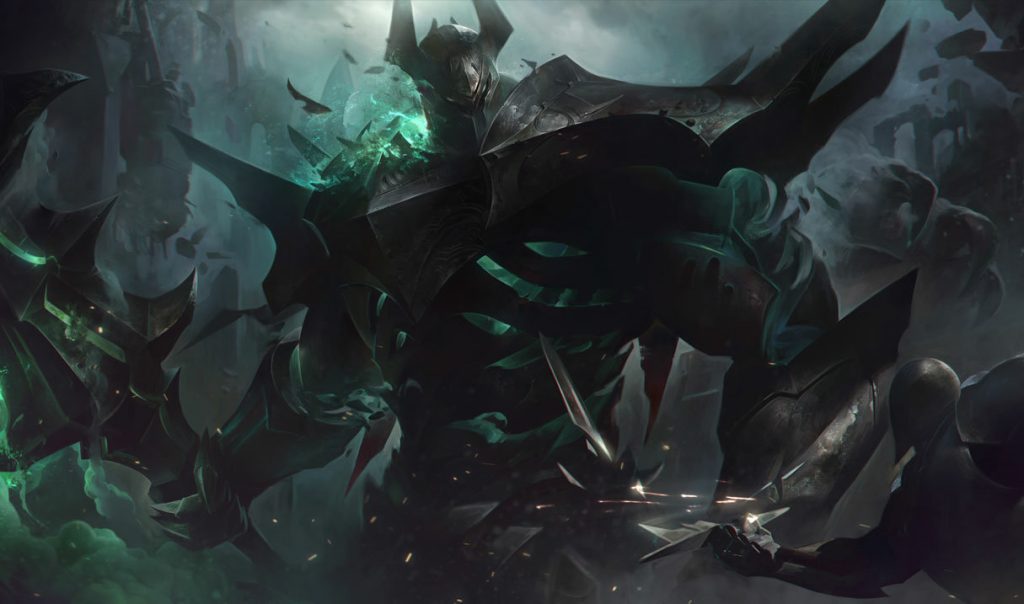 Мордекайзер: сплэш-арт League of Legends