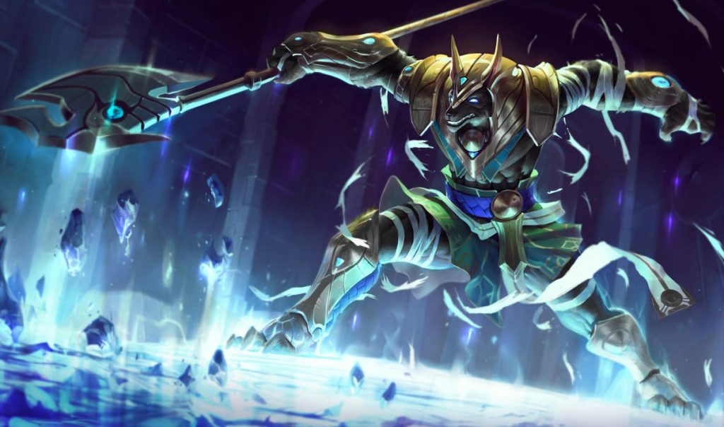 Насус: сплэш-арт League of Legends