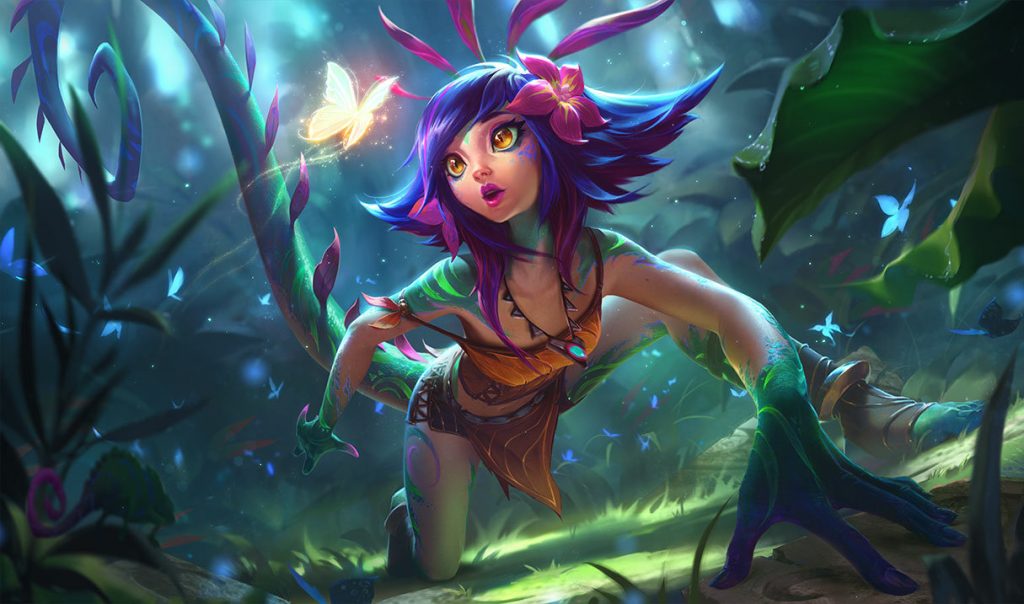 Нико: сплэш-арт League of Legends