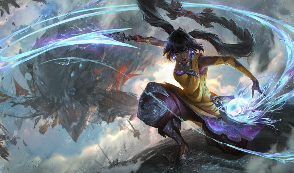 Нила: сплэш-арт League of Legends