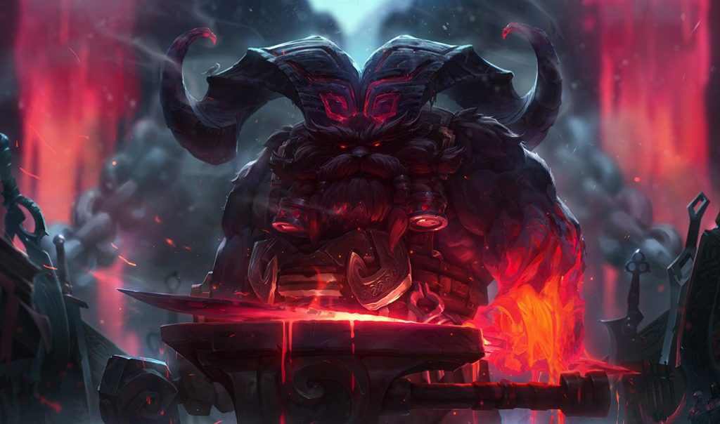 Орн: сплэш-арт League of Legends