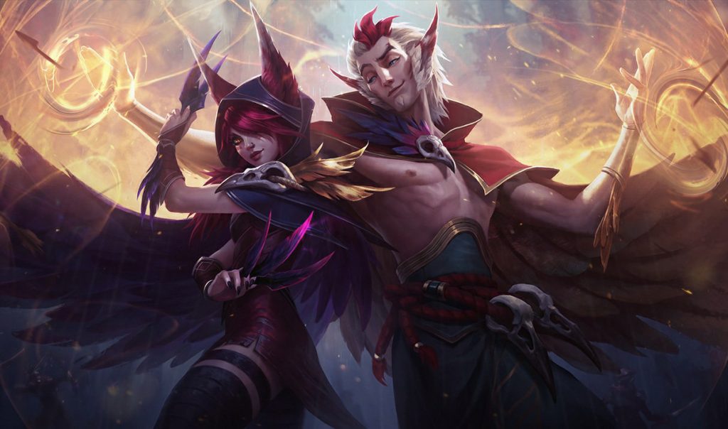 Рэйкан: сплэш-арт League of Legends