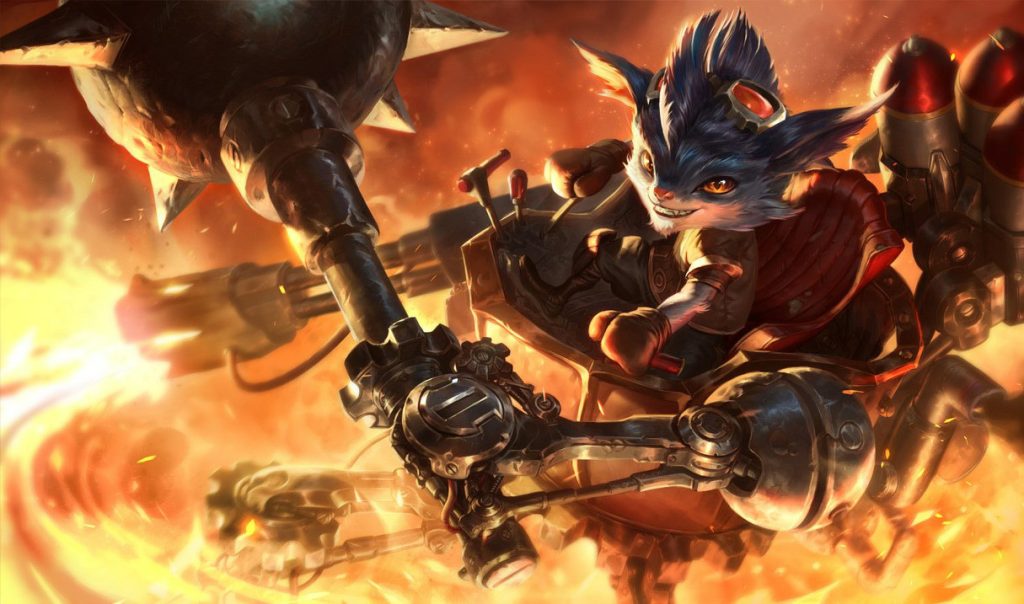 Рамбл: сплэш-арт League of Legends
