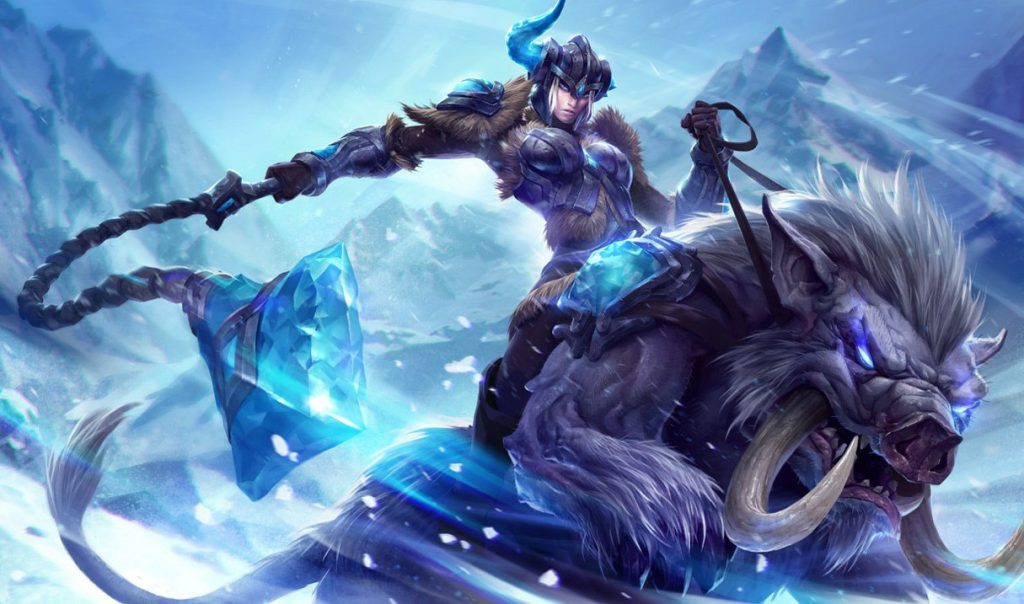 Седжуани: сплэш-арт League of Legends