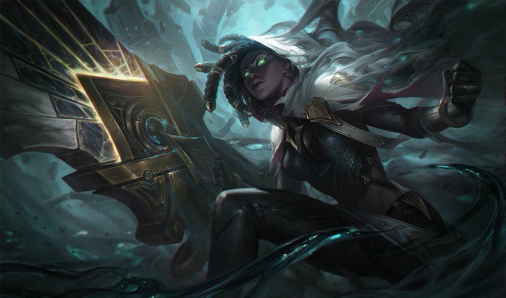 Сенна: сплэш-арт League of Legends