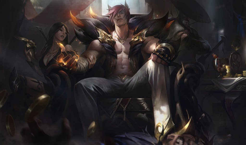 Сетт: сплэш-арт League of Legends