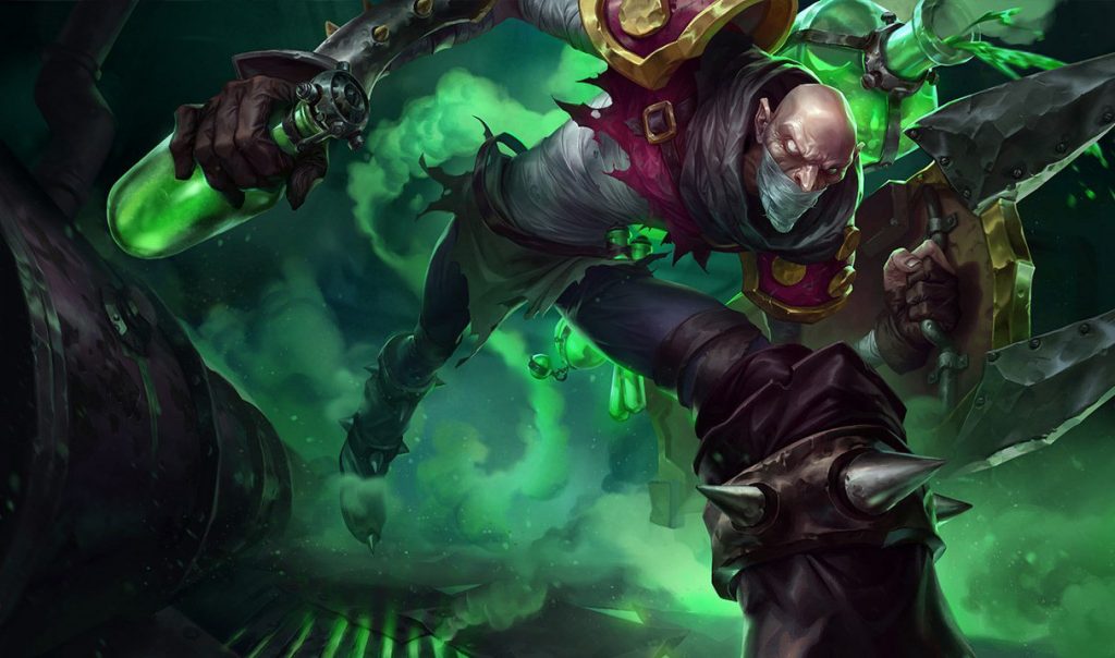 Синджед: сплэш-арт League of Legends
