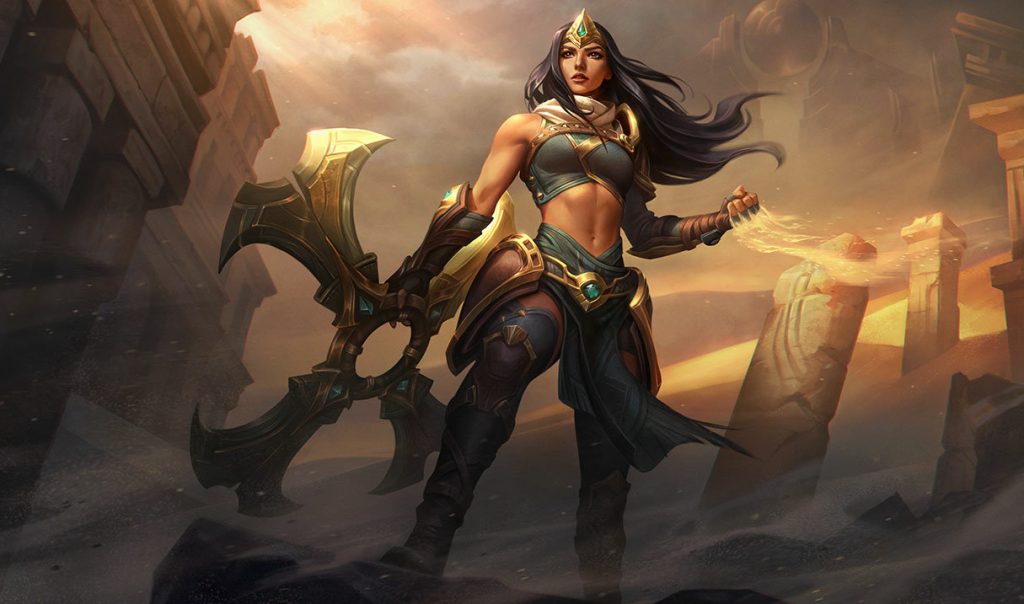 Сивир: сплэш-арт League of Legends