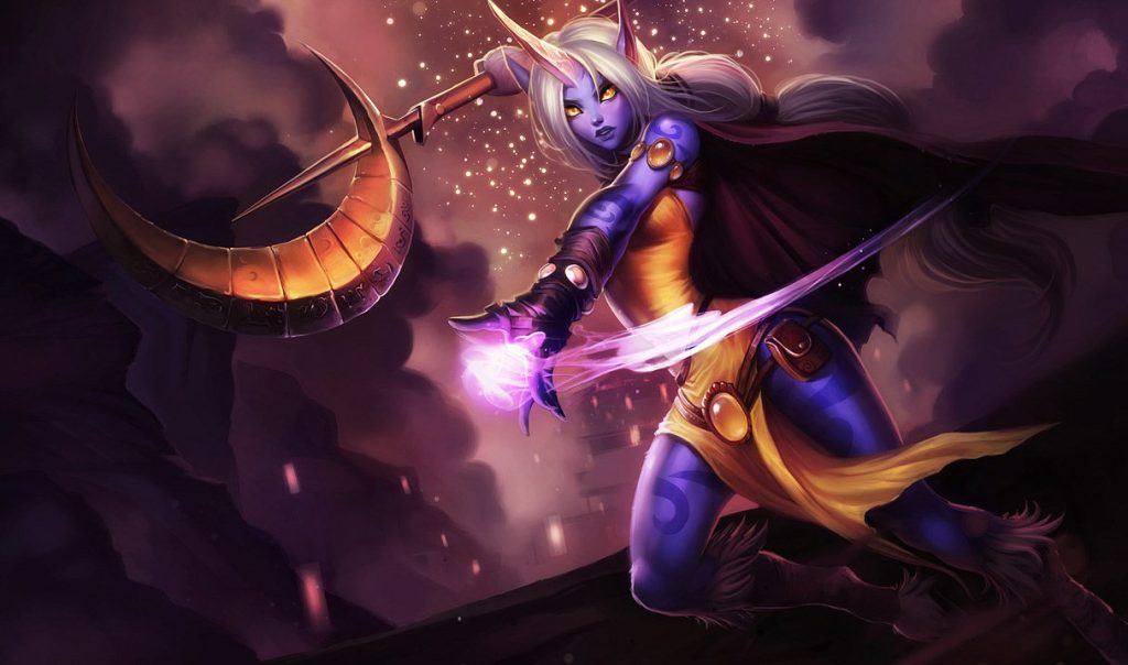Сорака: сплэш-арт League of Legends