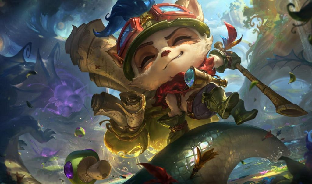 Тимо: сплэш-арт League of Legends