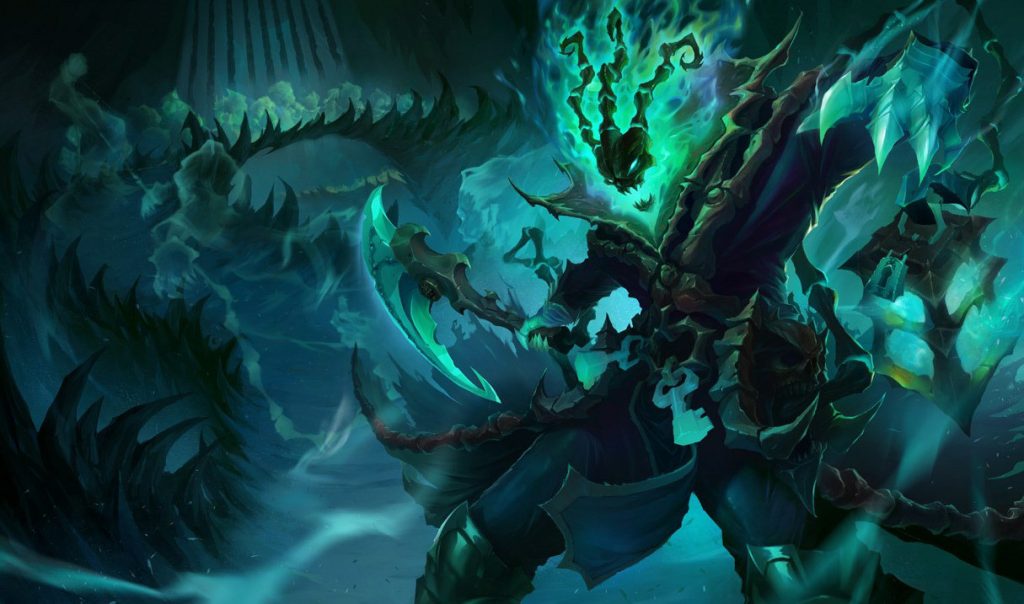 Треш: сплэш-арт League of Legends