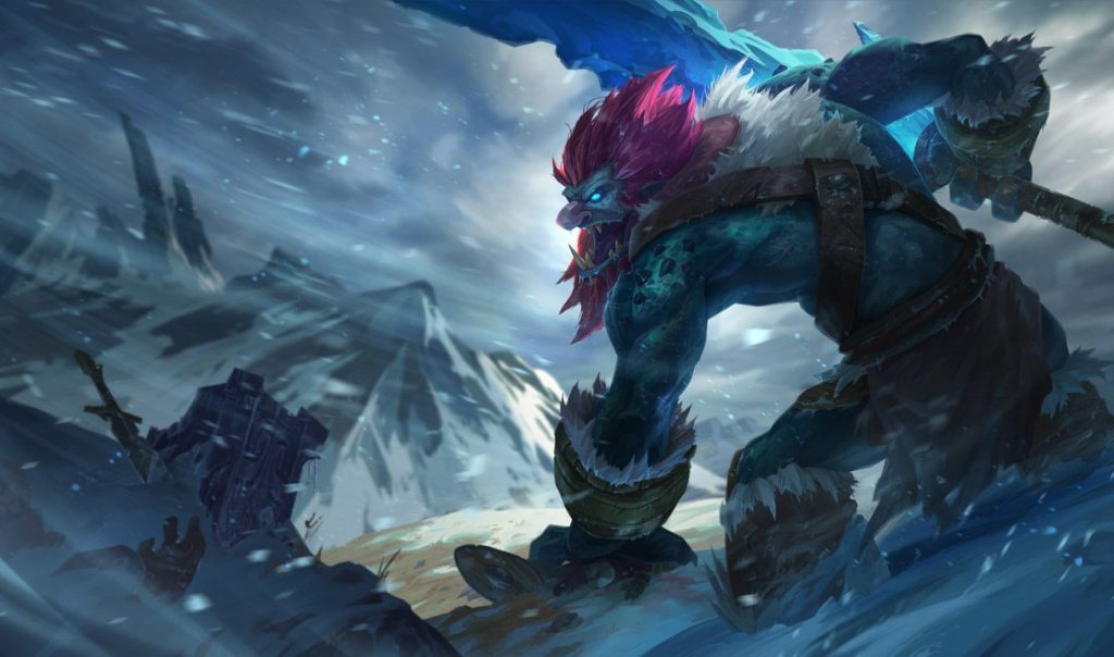 Трандл: сплэш-арт League of Legends