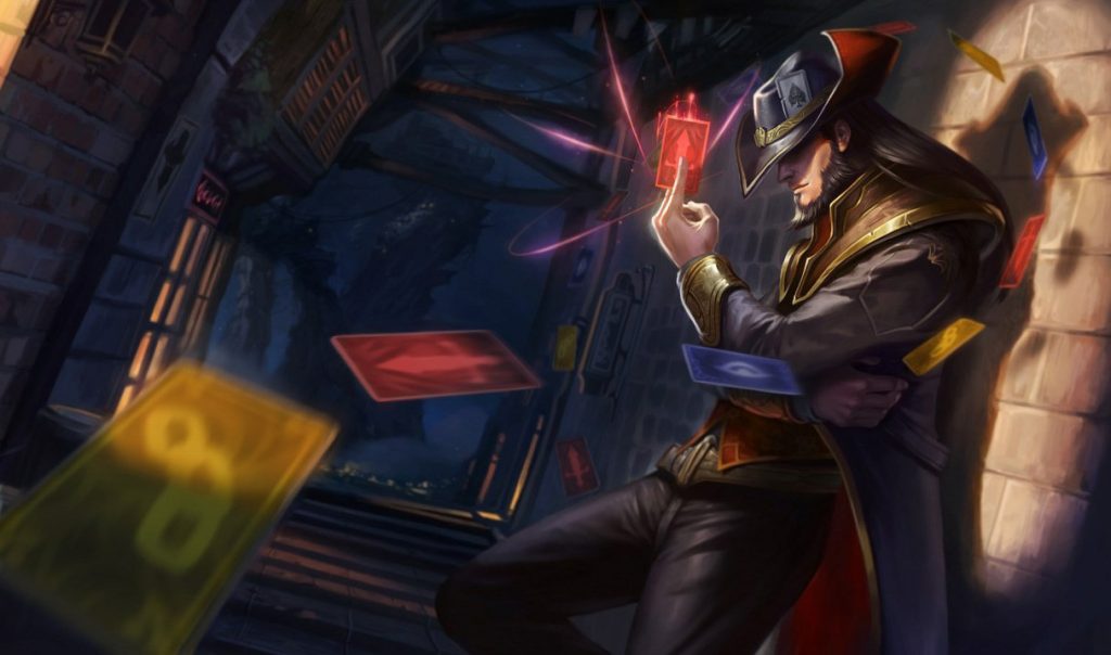 Твистед Фэйт: сплэш-арт League of Legends