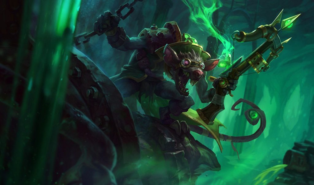 Твич: сплэш-арт League of Legends