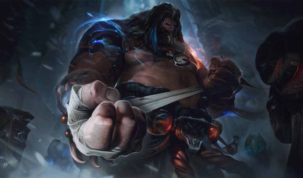 Удир: сплэш-арт League of Legends