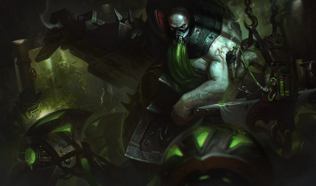 Ургот: сплэш-арт League of Legends