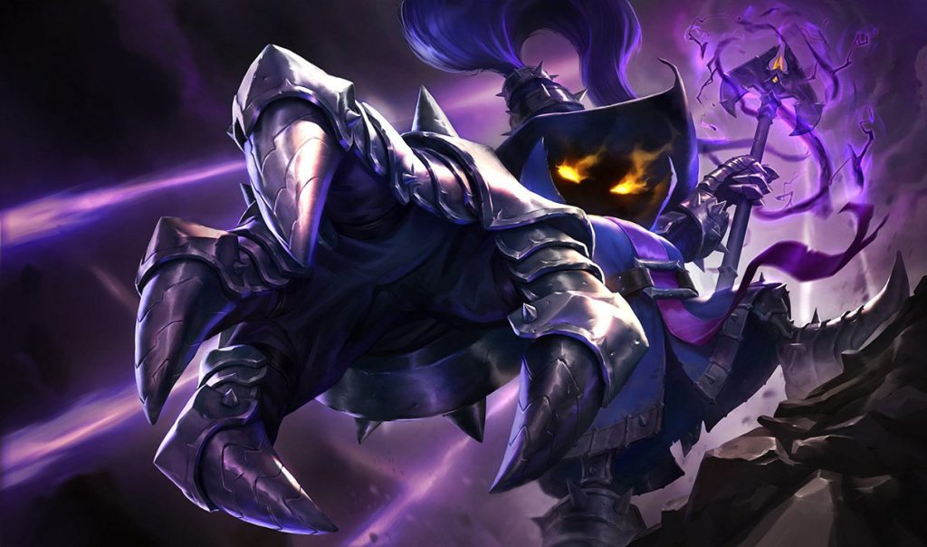 Вейгар: сплэш-арт League of Legends