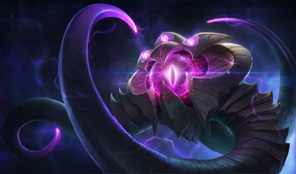 Вел'Коз: сплэш-арт League of Legends