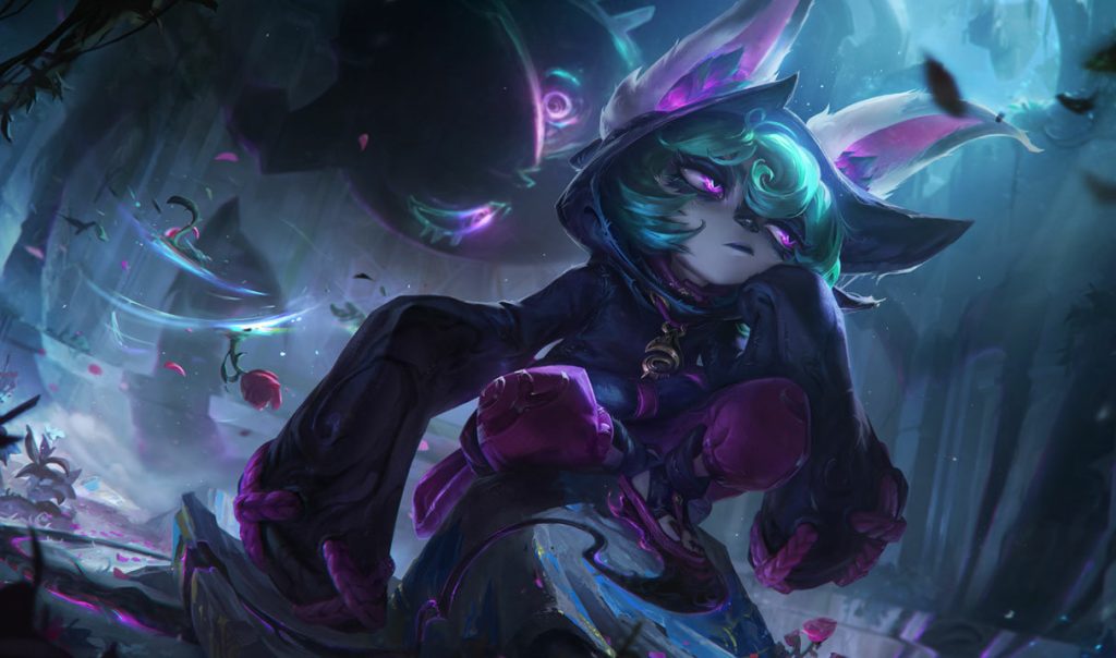 Векс: сплэш-арт League of Legends