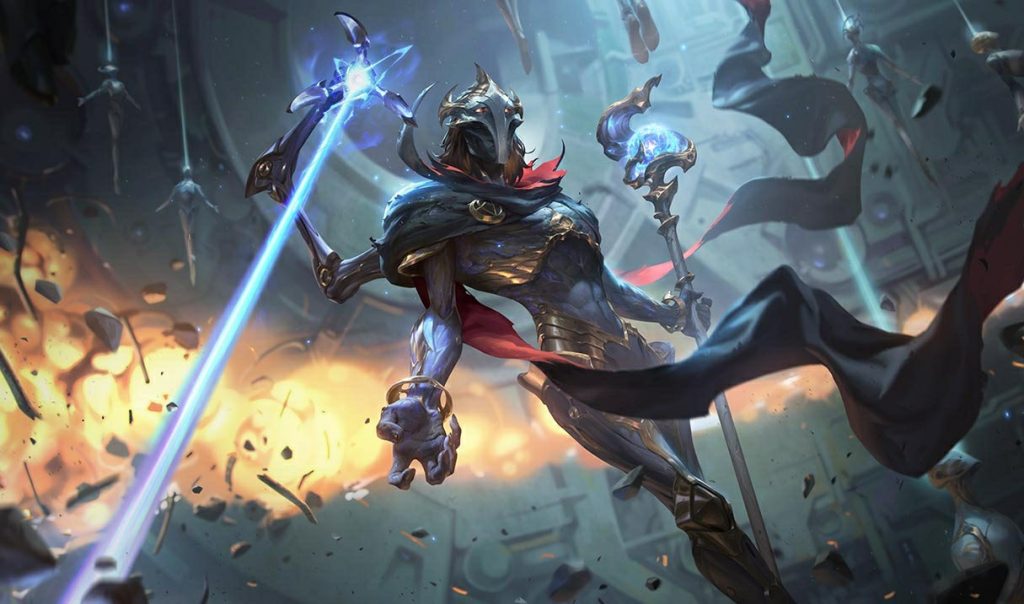 Виктор: сплэш-арт League of Legends